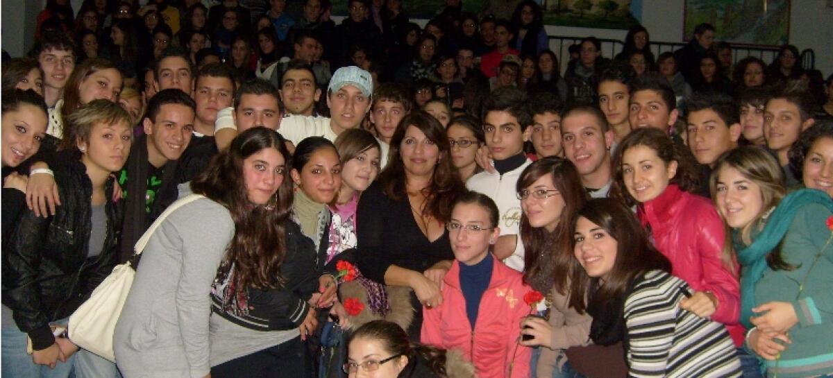 Il dolore e il coraggio di Felicia Impastato incantano gli alunni della Vassallo -