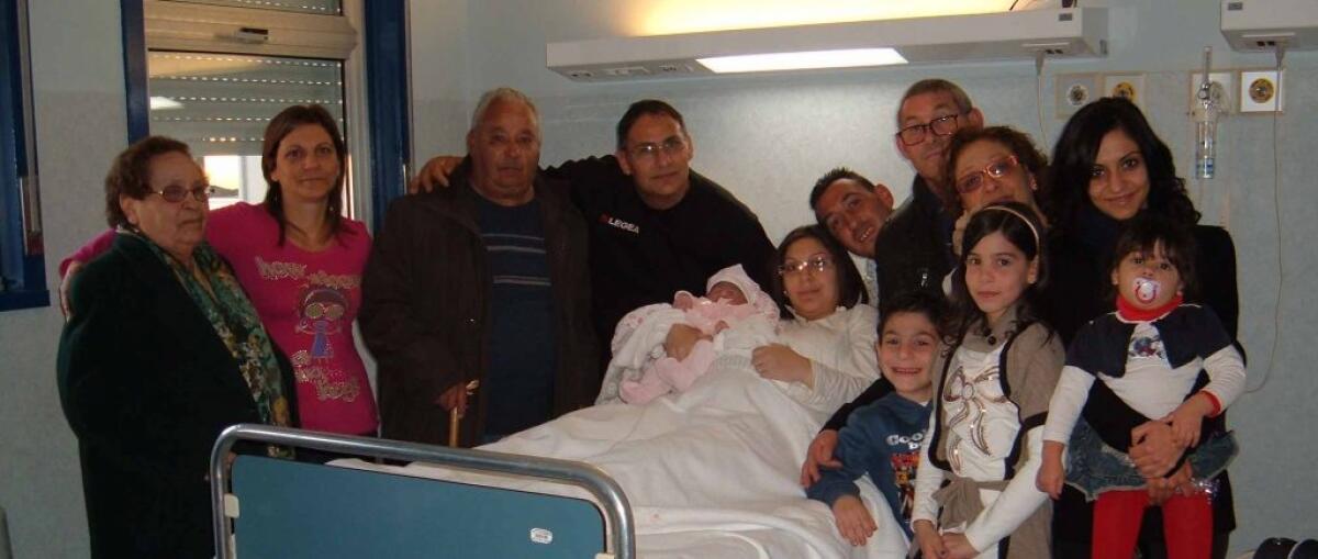 Gaia prima nata  dell'anno a Niscemi in un reparto che sarà cancellato - 