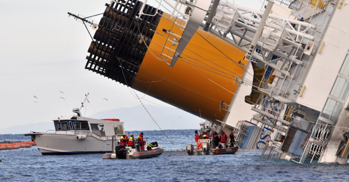 La società gelese Eureco sta lavorando per rimuovere la Concordia -