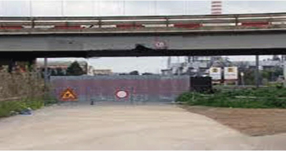 Ripristino del viadotto di via Generale Cascino, essenziale via di fuga - 