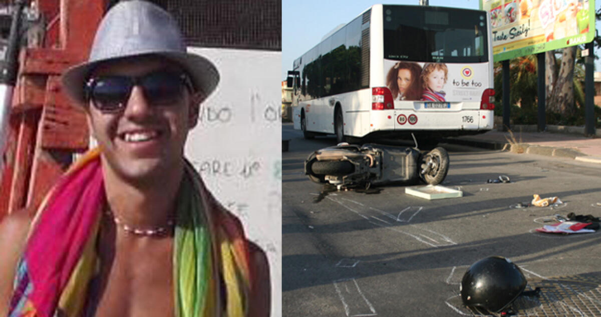 E' morto il 17enne Simone Corazzini, grave dopo lo schianto in via Niscemi - 