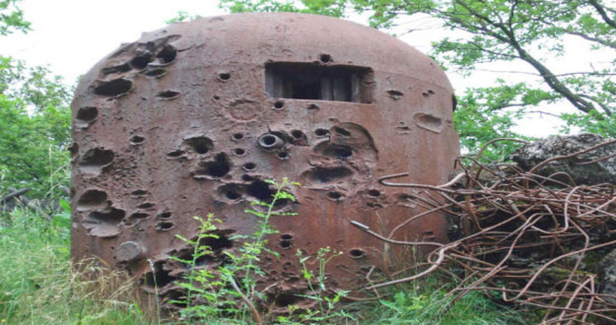 Dalle ceneri dell'incendio emerge un bunker nazista - 