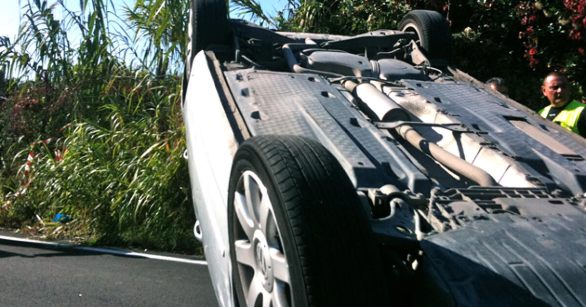 L'auto si ribalta, famiglia di quattro persone ferita sulla Gela-Caltagirone - 