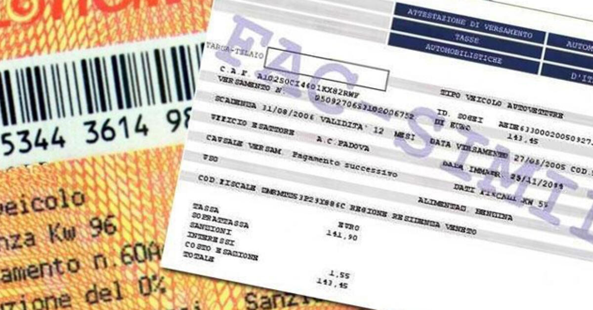Paga due volte il bollo, dopo sei anni non è stato ancora rimborsato - 