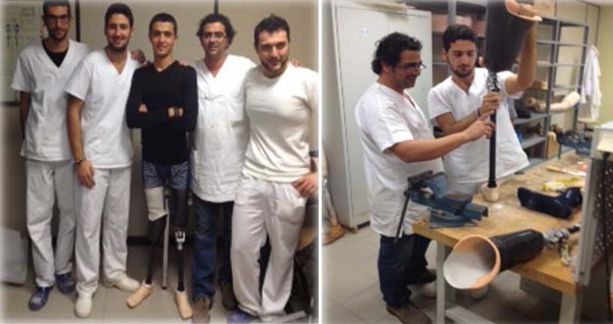 Cento protesi ai mutilati di guerra, l'esperienza di un gelese a Bengasi -
