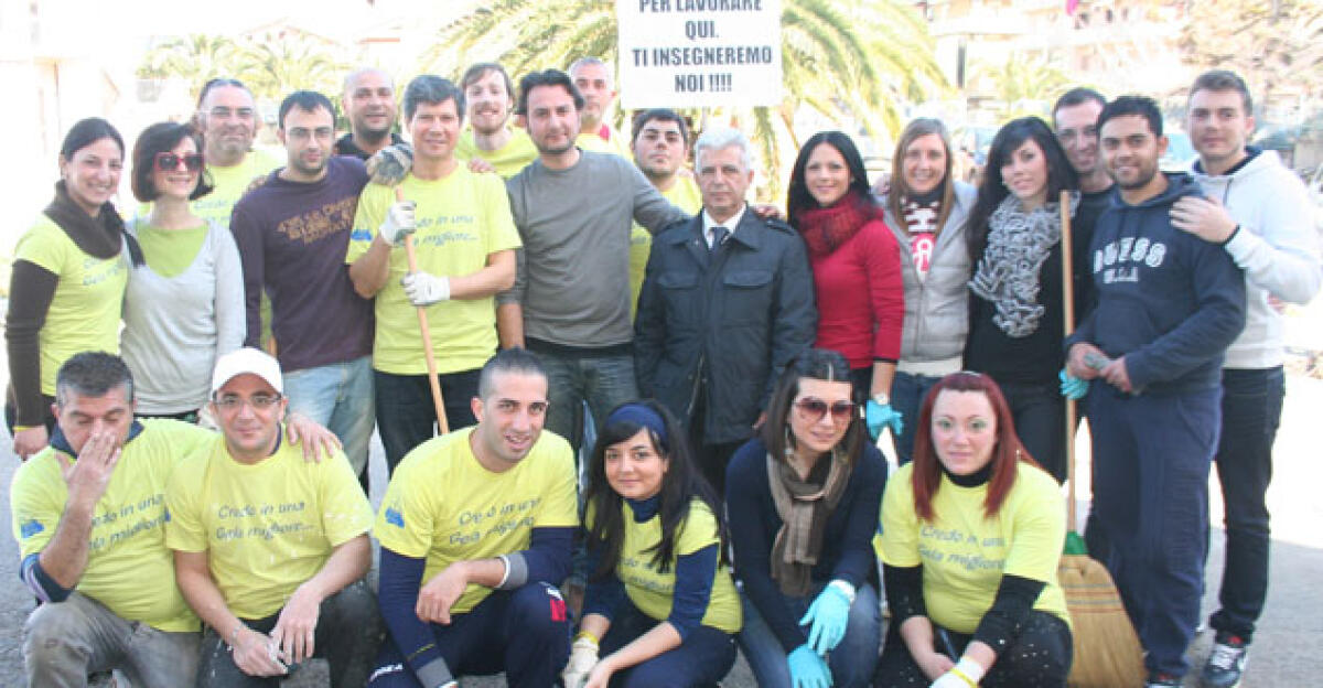 Bonifica del verde, iniziativa della chiesa sulla Roccia, Aurea e Artisticamente - 
