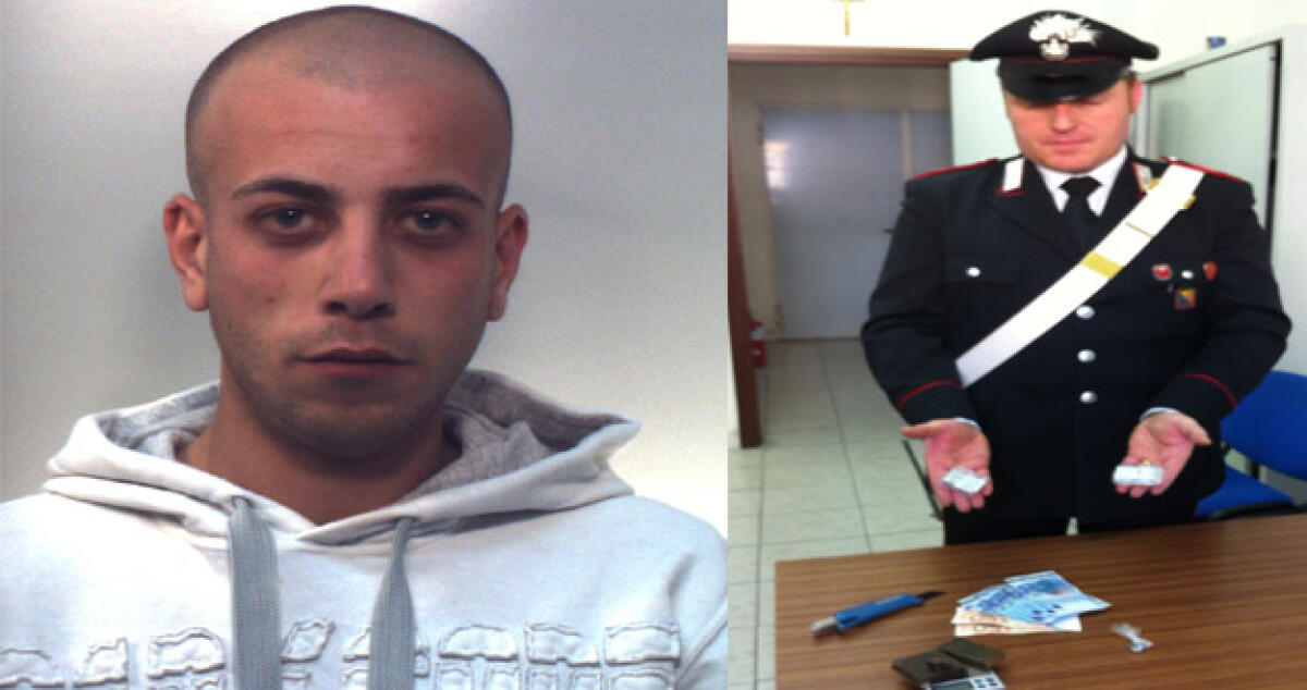 Scoperto in possesso di 117 grammi di hashish, arrestato un disoccupato - 