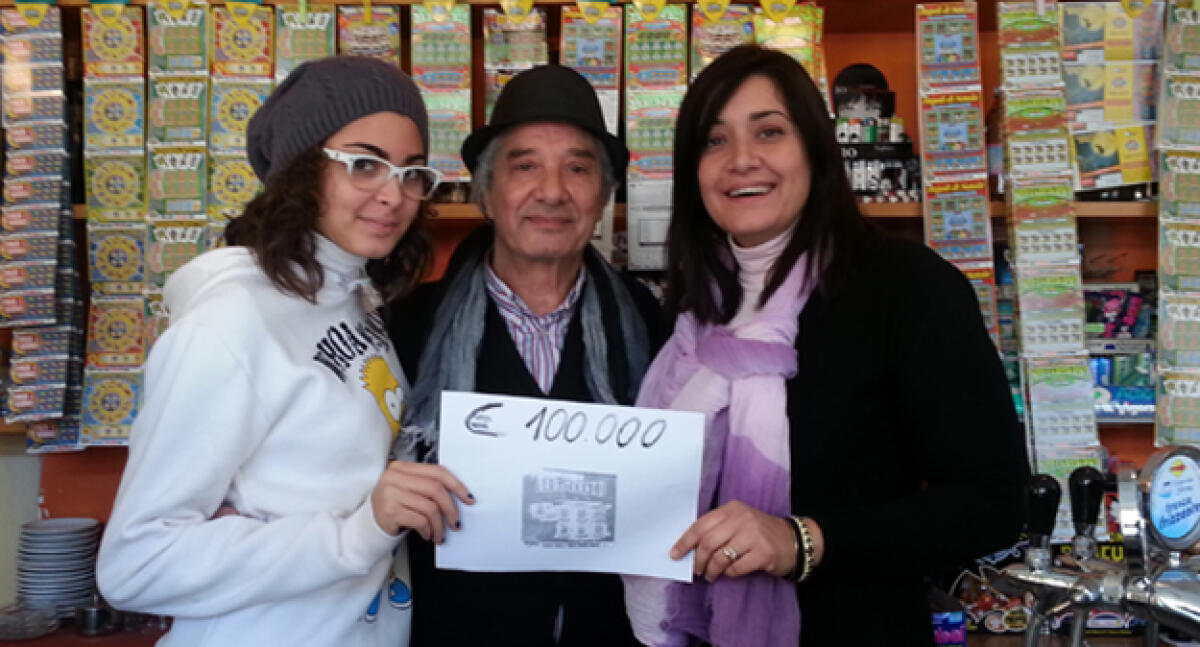 La dea bendata bacia un disoccupato, vinti 10000 euro al bar Lupo -