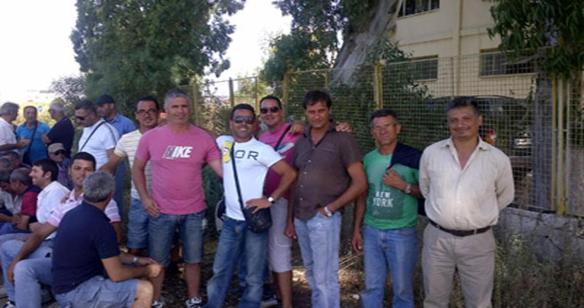 In cassa integrazione ma senza soldi dall'Inps: protesta gruppo operai Smim -