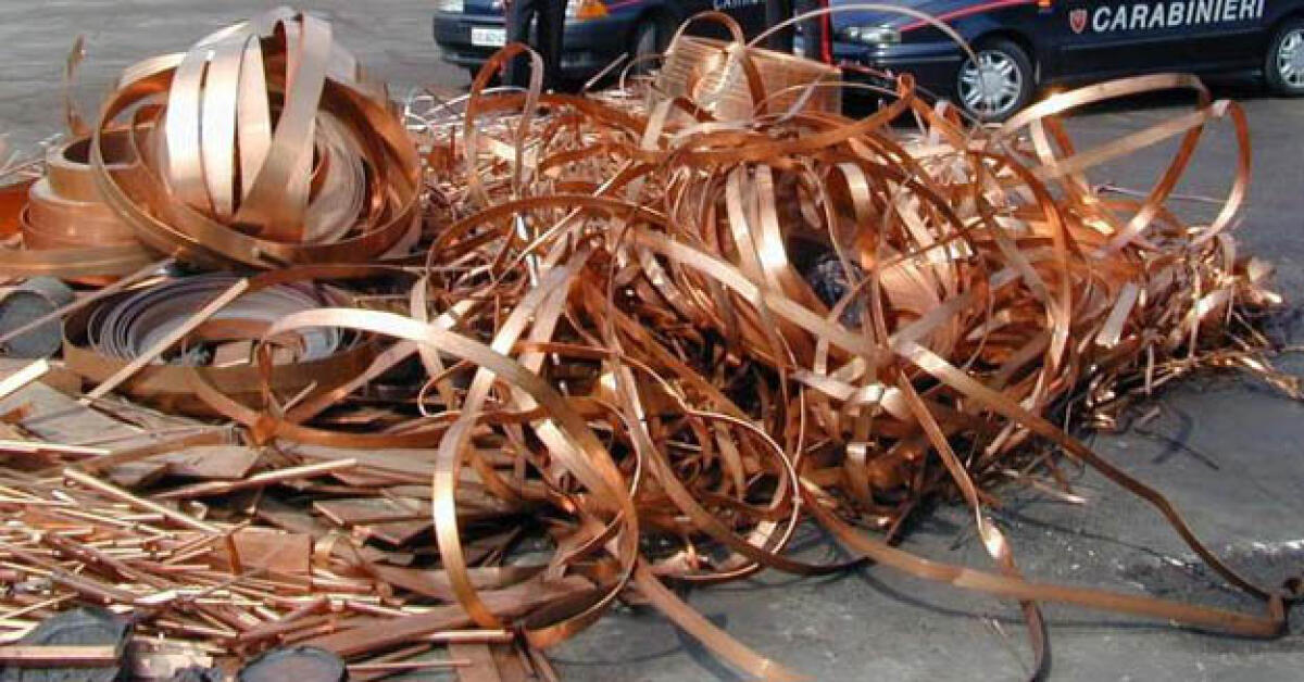 Nuovi furti di rame, 1600 metri di cavo rubati sulla statale Gela-Licata - 