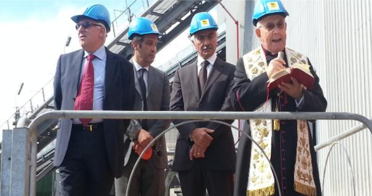 La Raffineria inaugura la copertura del parco coke, resta però aperta l'isola 29 - 