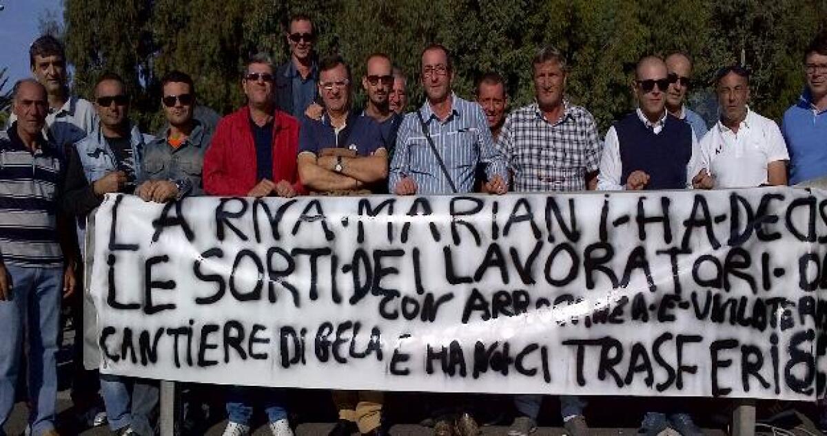 Fumata nera a Roma, 24 lavoratori della Riva & Mariani in mobilità - 