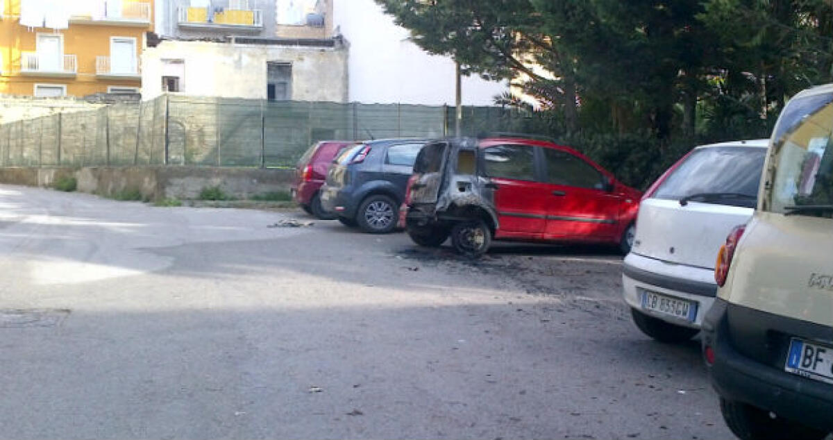 Rogo in piazza Eschilo, bruciata la Fiat Panda di un operaio cinquantenne - 