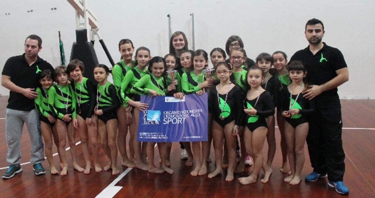 Diciassette ginnaste dell'Acrobatic Group al campionato regionale "Primavera" - 