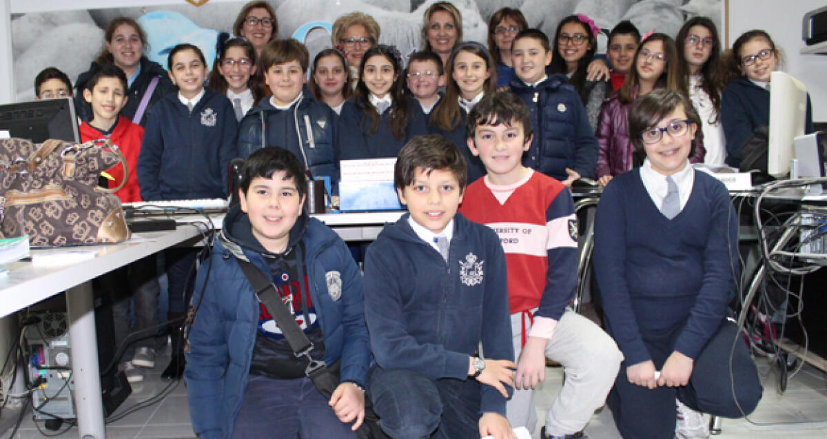 Mini giornalisti del Primo circolo didattico in visita alla nostra redazione - 