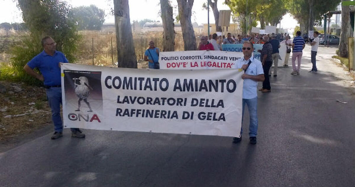 Amianto killer, "il caso di Gela alla Corte europea": pronta anche una petizione -