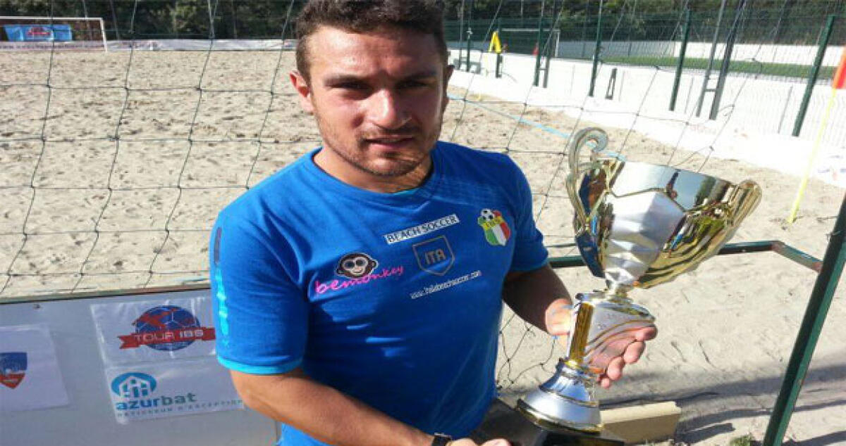 "El buitre" Totò Carrubba approda nella nazionale italiana di beach soccer - 