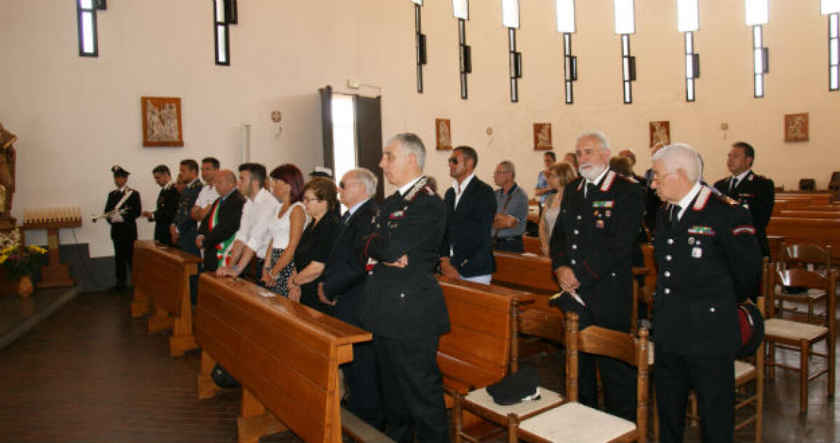 Morì in servizio, ricordato il carabiniere Sebastiano D'Immè davanti ai familiari - 