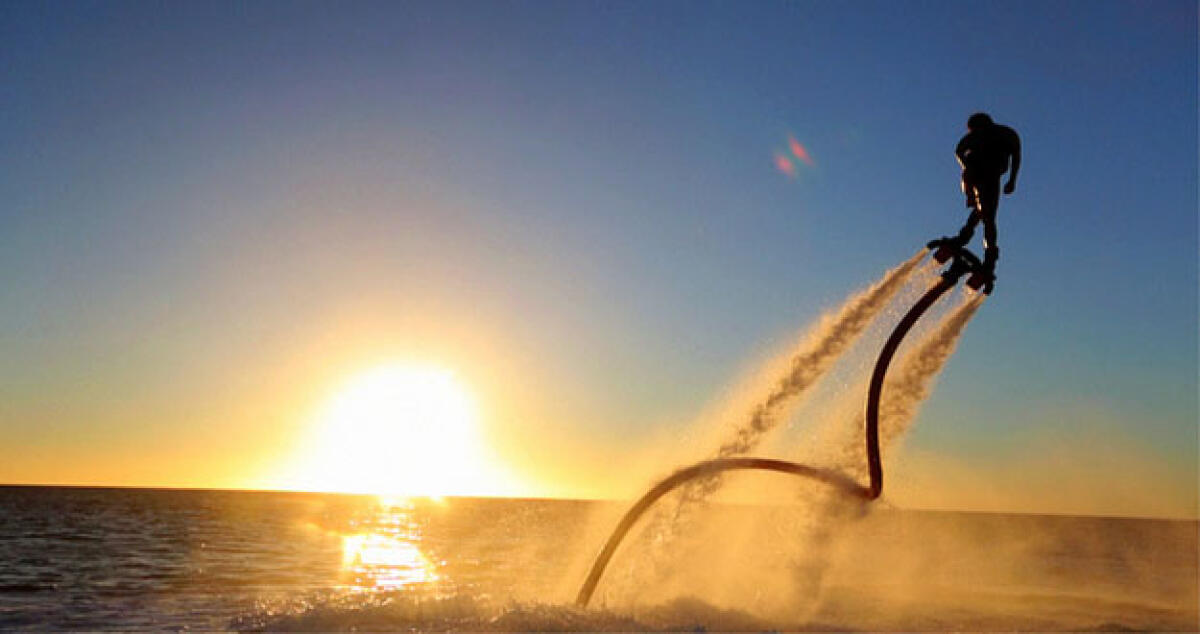 Al via il quinto Kite Festival, novità di quest'anno lo spericolato Flyboard - 