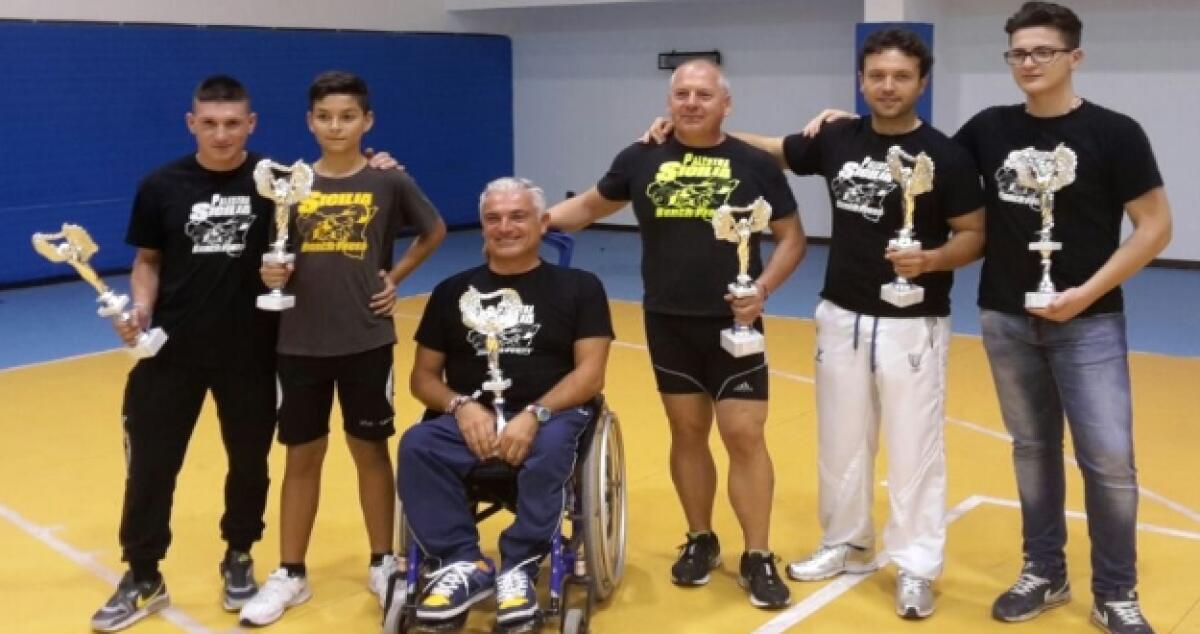 Bench press, la scuola gelese si fa valere e Rosario Savasta alza 60 kg - 