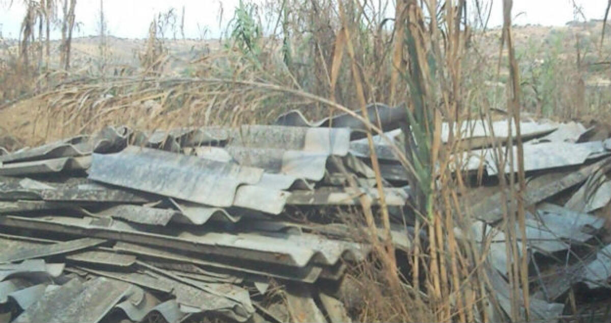 "Carichi d'amianto sversati in campagna" e c'è anche chi rinuncia a coltivare - 