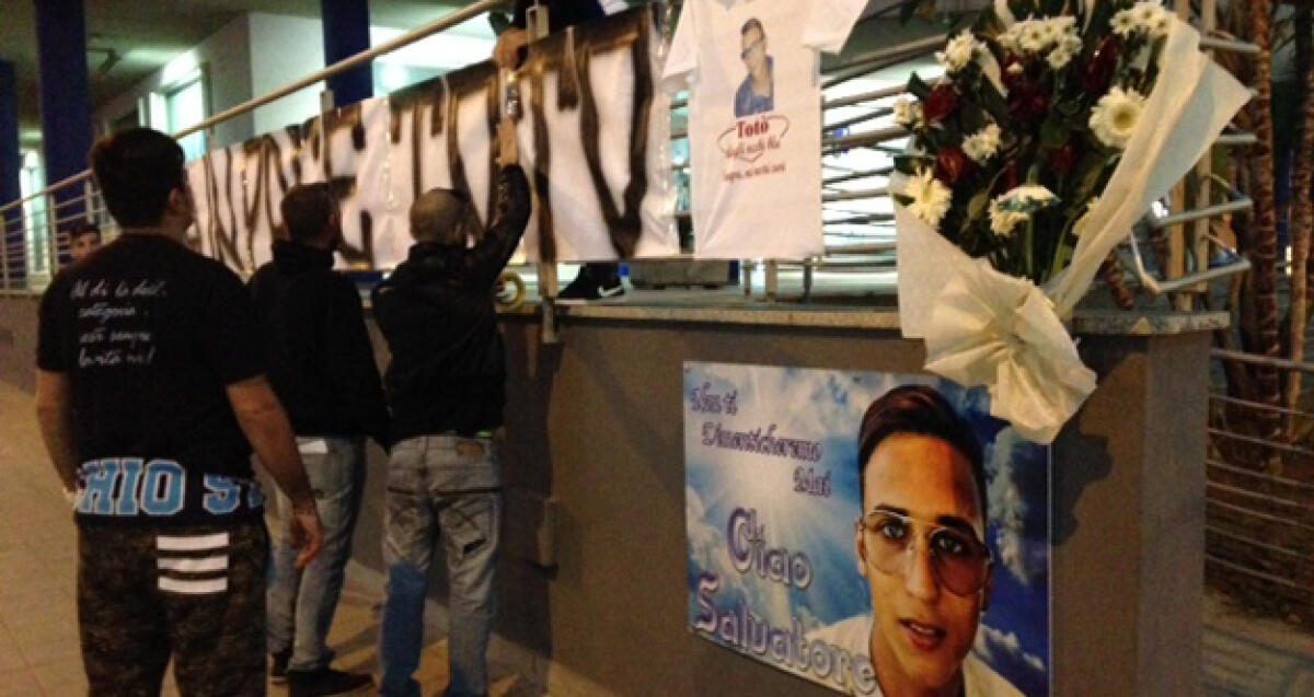 I tifosi del Gela ricordano Salvatore Scerra ma il semaforo si blocca di nuovo - 