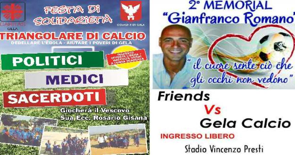 Secondo memorial Gianfranco Romano al Presti, preti in campo per aiutare l'Africa - 