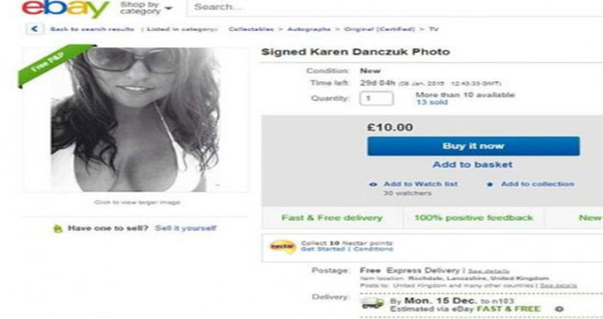 La moglie del politico si autografa il seno e vende su eBay il selfie: boom di richieste - 