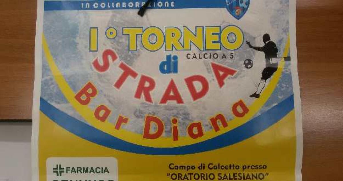 Calcio in strada, parte il torneo Bar Diana all'oratorio salesiano di Villaggio Aldisio - 