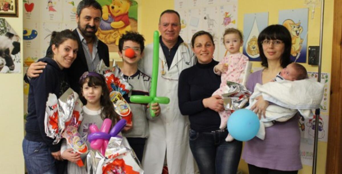 Adas, donate uova di pasqua ai piccoli pazienti ricoverati in Pediatria - 