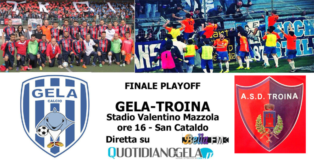 Il Gela si gioca l'Eccellenza con il Troina, tutto pronto per lo spareggio play off -