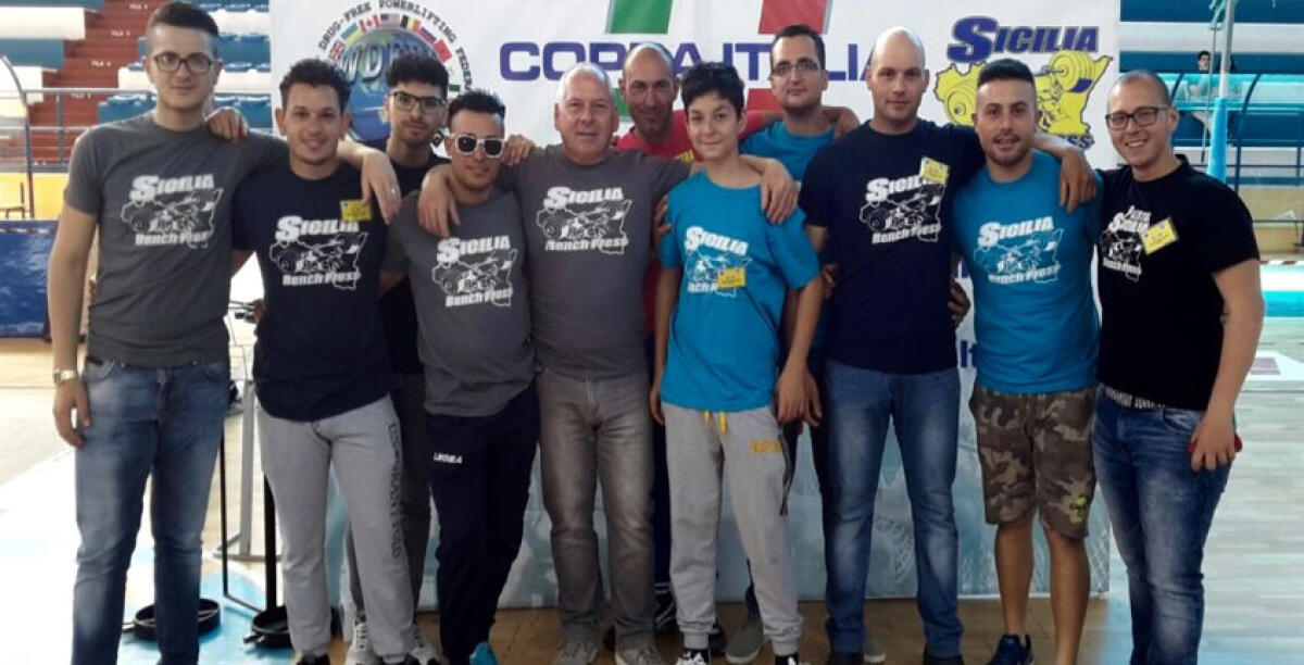 In 120 per la Coppa Italia di bench press, Pasqualino e Savasta sugli scudi -