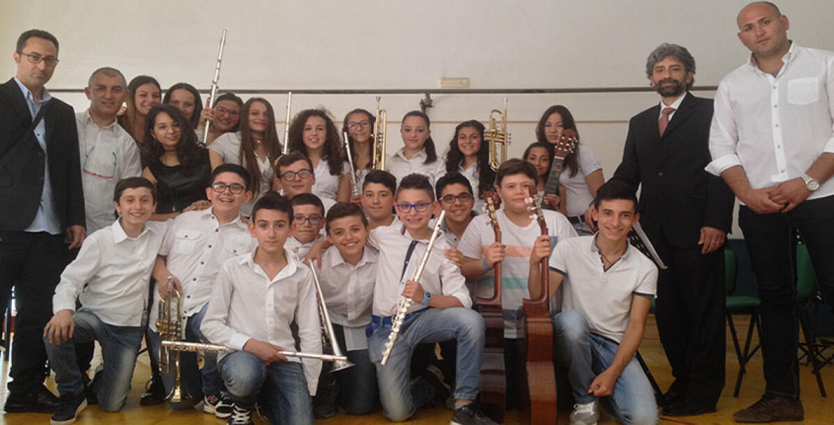 L'orchestra della scuola Ettore Romagnoli primeggia al concorso internazionale di Acireale -