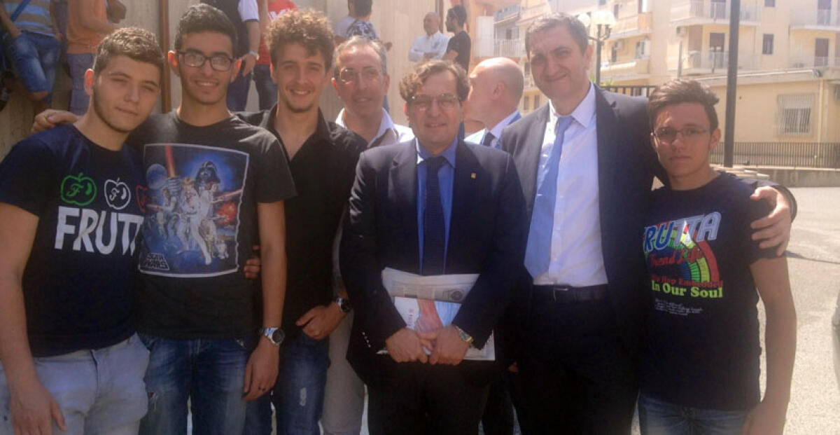 Talenti d'Europa, cinque studenti dell'Itis Morselli premiati dal presidente Crocetta -