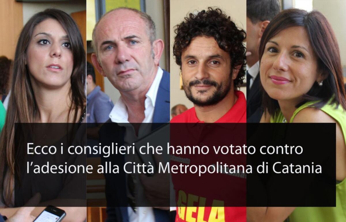 L'adesione alla Città metropolitana di Catania non piace a quattro consiglieri, ecco perché hanno votato contro - 