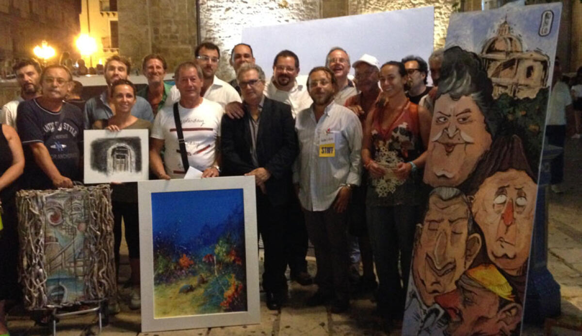 Un successo l'evento Gela in arte, tanti artisti in gara e consenso della critica - 