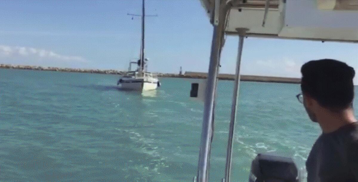 Due imbarcazioni francesi salvate dall'insabbiamento grazie ai diportisti gelesi - 