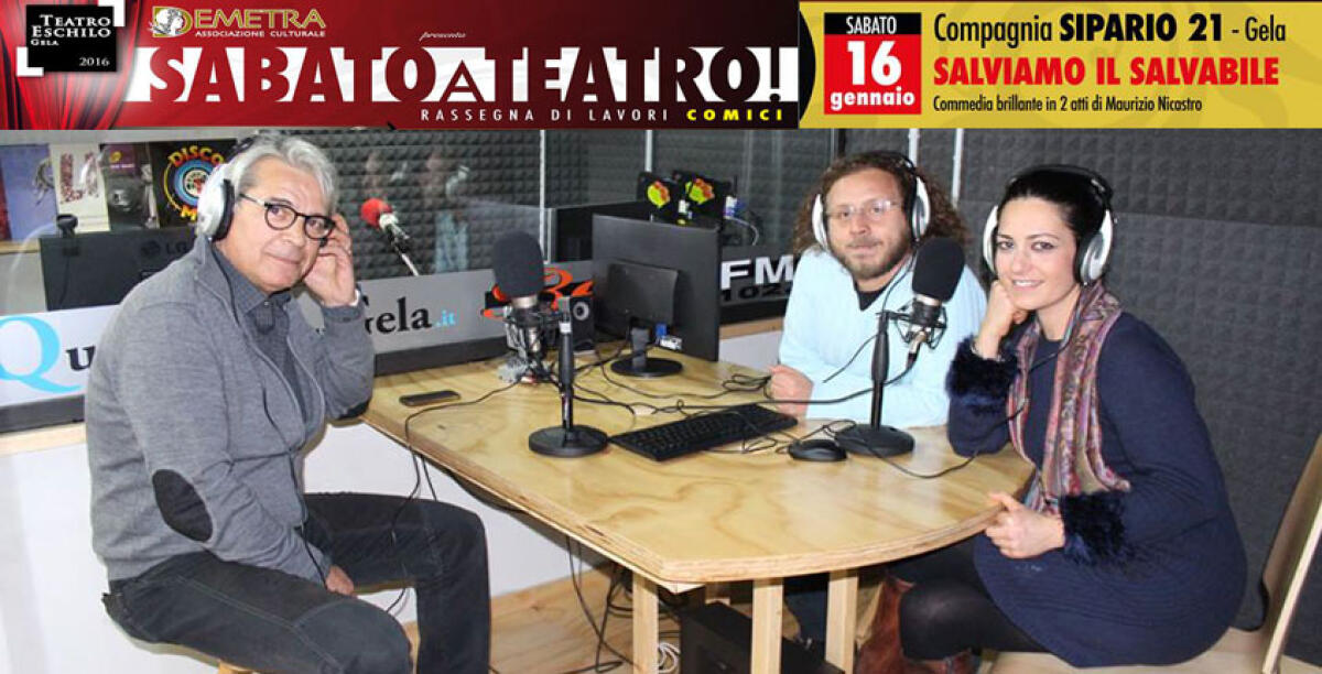 Su il sipario! Salviamo il salvabile apre la rassegna di lavori comici - 
