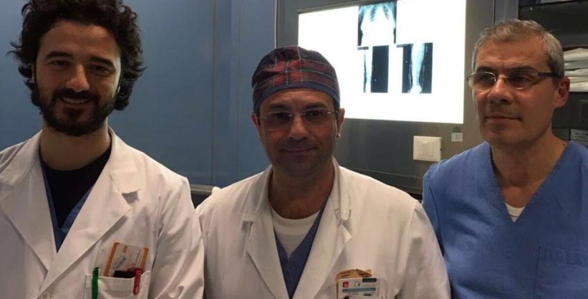 L'ortopedia d'eccellenza è pubblica, al Vittorio Emanuele sperimentata la tecnica di Max Morandi - 