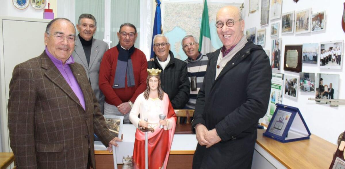 Santa Barbara a protezione dei marinai, continua la devozione: ricordata con il vescovo Gisana - 