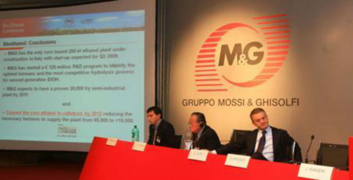 Salta l'investimento da mezzo milione per l'etanolo, la verità di Mossi&Ghisolfi: "Il progetto era degli statunitensi" - 