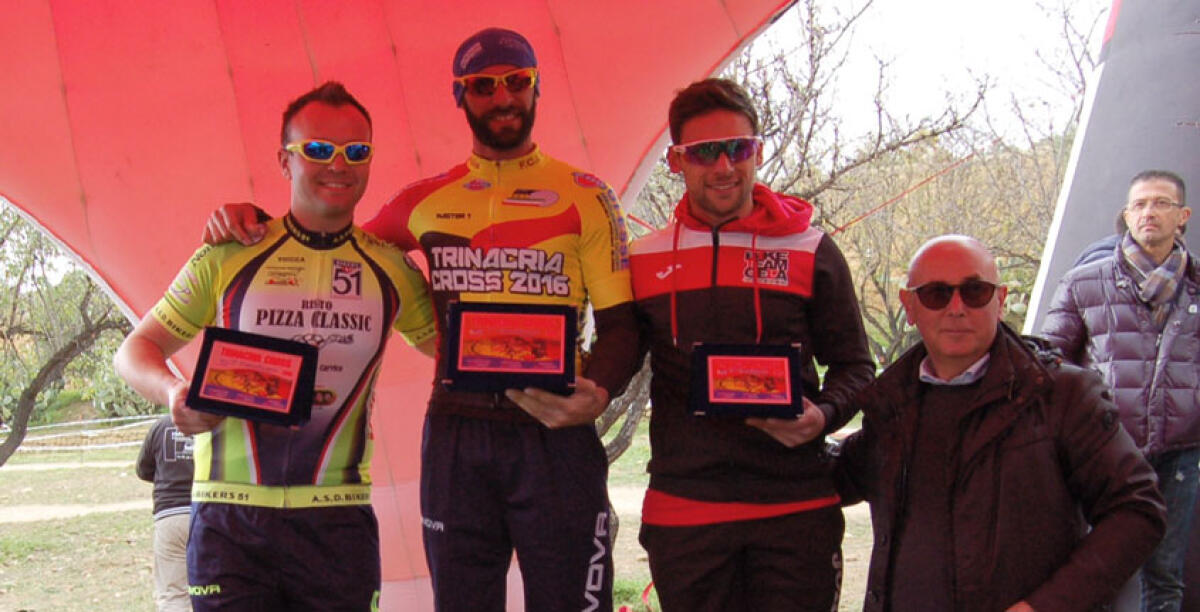 Ciclocross di Agrigento, Di Giacomo della Bike Team terzo al traguardo - 