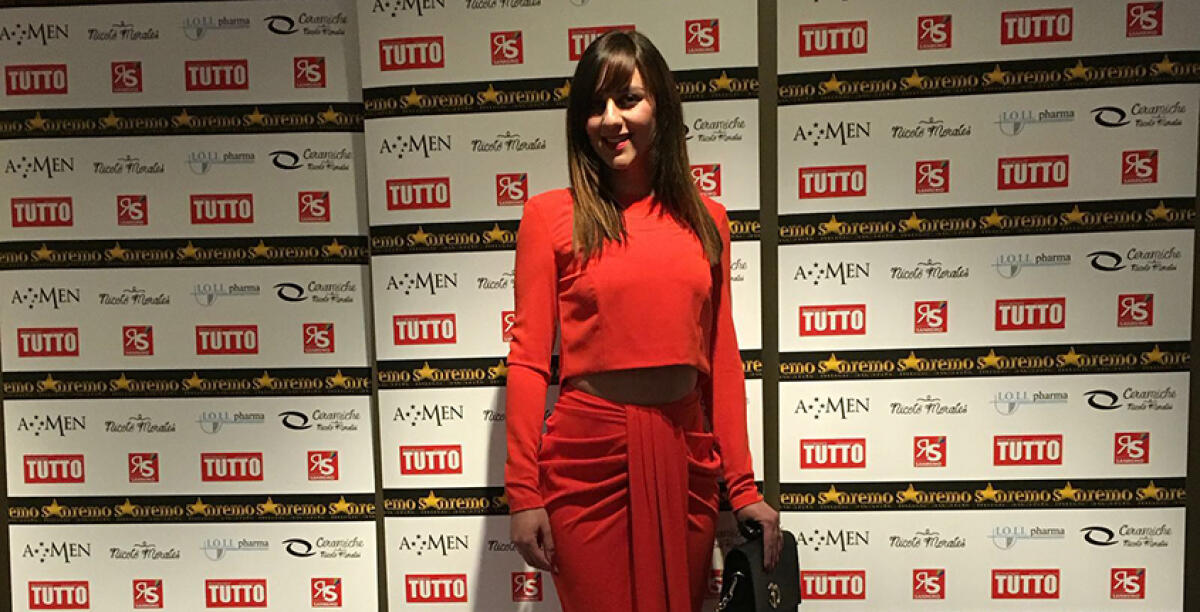 Il Premio "Radio 2016" del Sanremo Music Awards ad Anna Salsetta - 