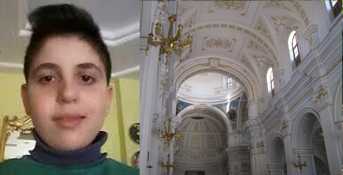 L'ultimo saluto a Nunzio Iraci morto a 16 anni mentre accendeva un braciere - 