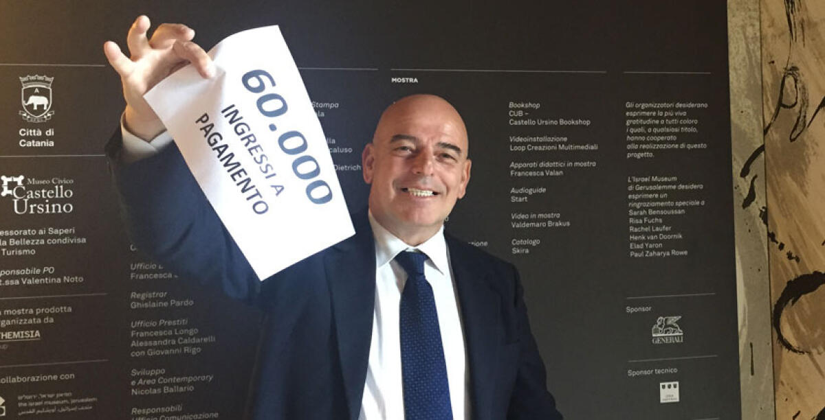 Filippini firma un altro successo, 60mila visitatori alla mostra di Chagall - 