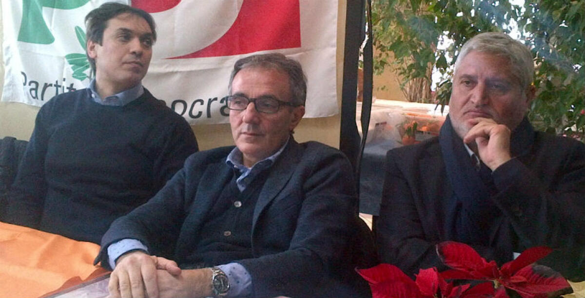Il Pd con due segretari, arriva la direzione provinciale sul caso Gela: "Pronti ad un documento politico" - Peppe Di Cristina, Giuseppe Gallè e Giuseppe Arancio