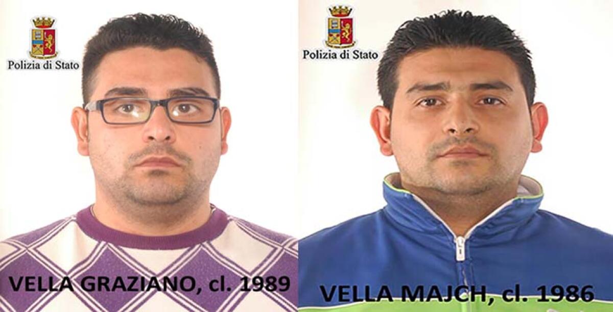 Marijuana, hashish, pistole e munizioni: arrestati due fratelli Vella - 