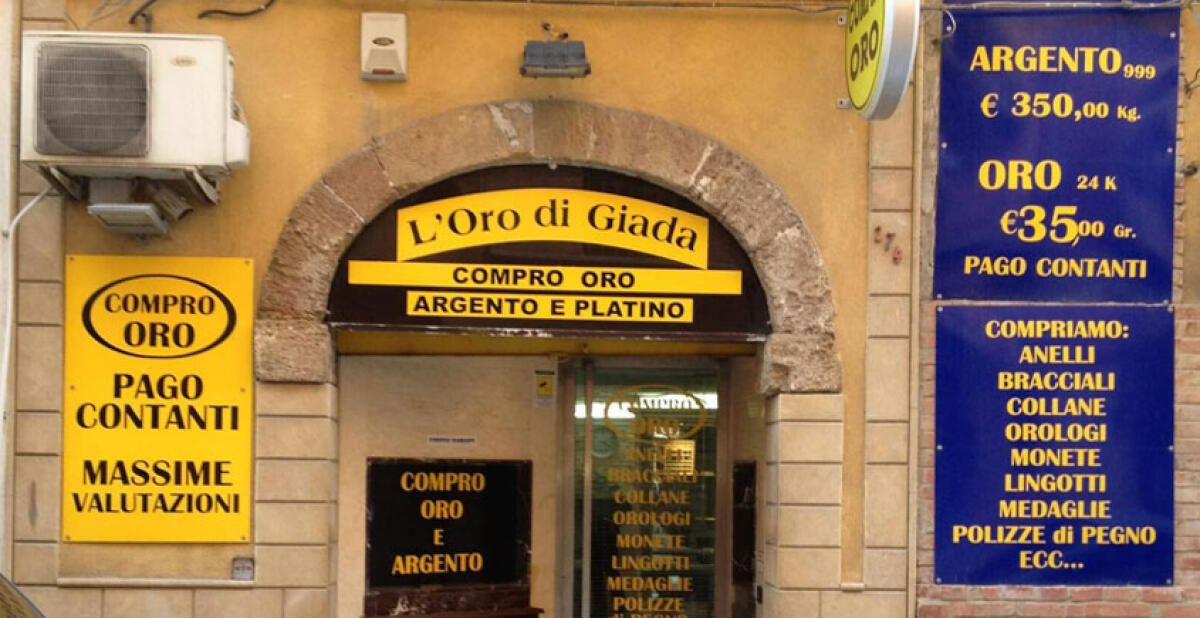 Supervalutazione di preziosi, a L'Oro di Giada 50 centesimi in più al grammo - 