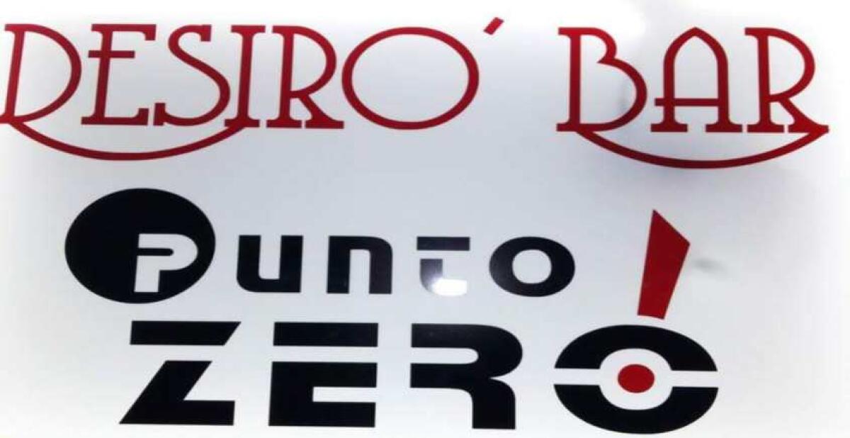 Ci vediamo a piazza Roma! riapre Punto Zero-Desirò Bar - 