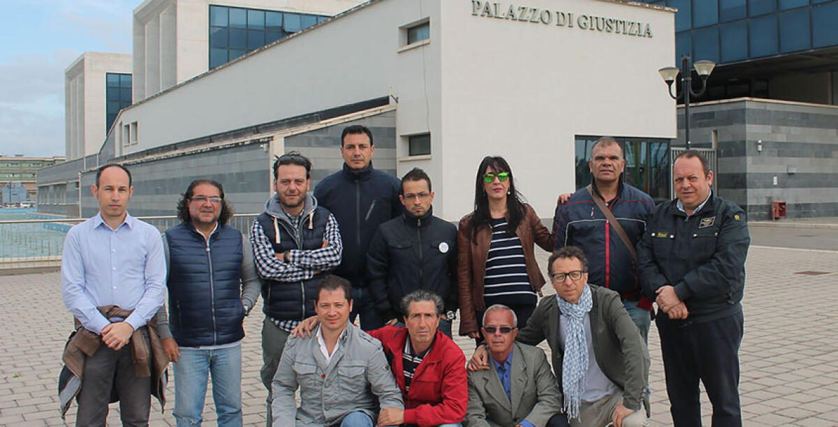 Via da Caltanissetta, "Gelensis" propone il passaggio alla Corte di Appello di Catania - I componenti del comitato "Gelensis"